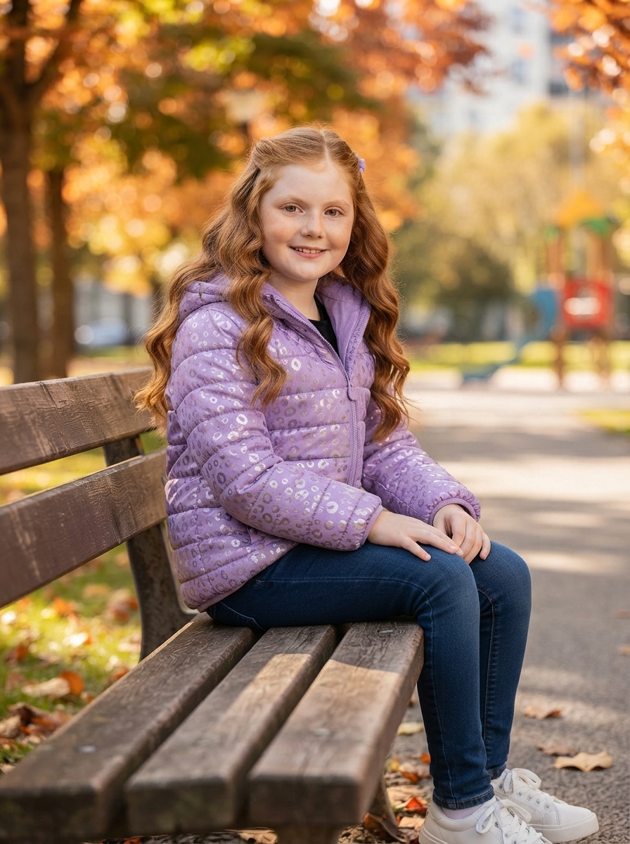 Jaqueta Infantil Menina Inverno Trick Nick Casaco