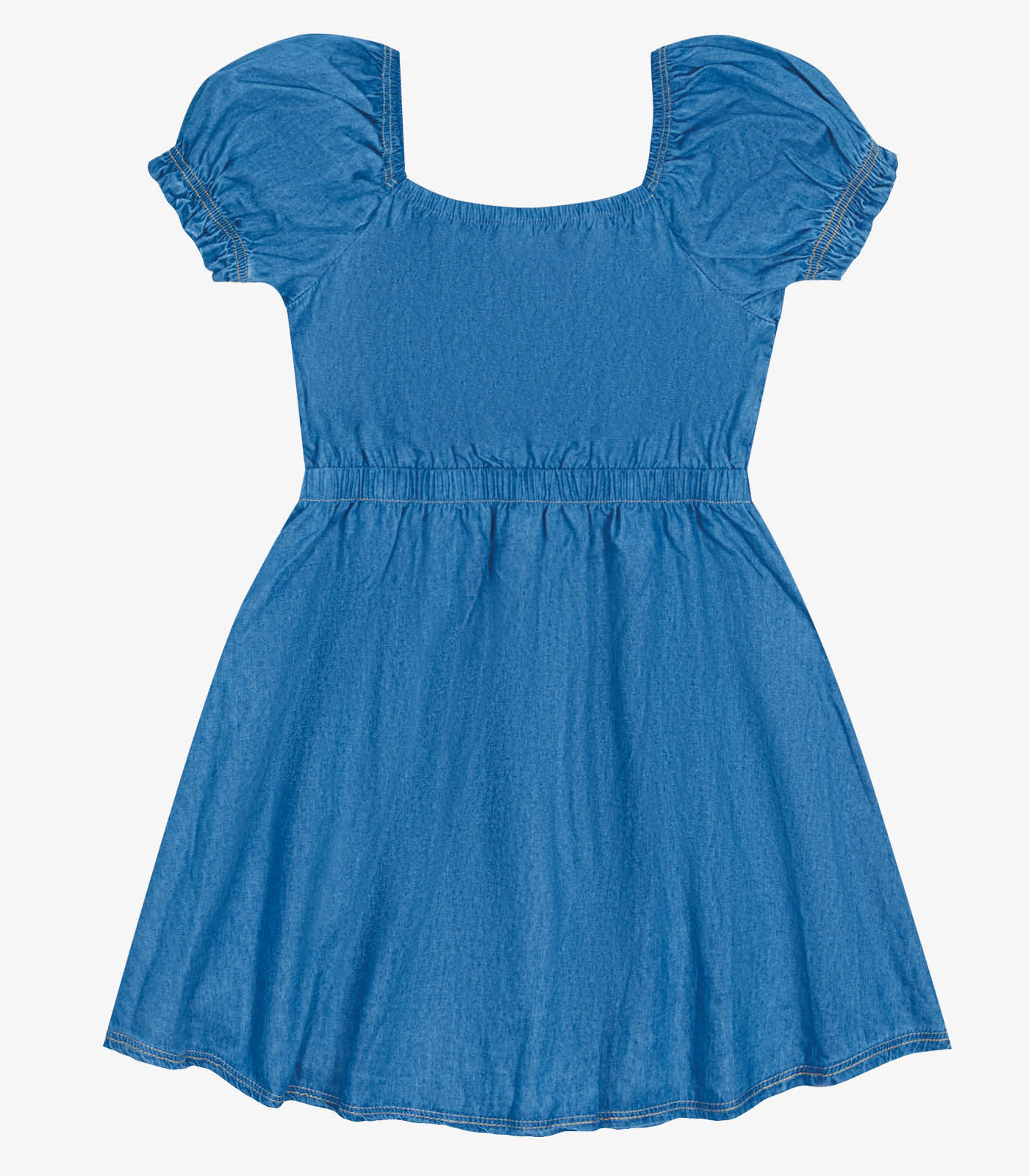 Vestido Jeans Infantil Trick Nick Menina Azul