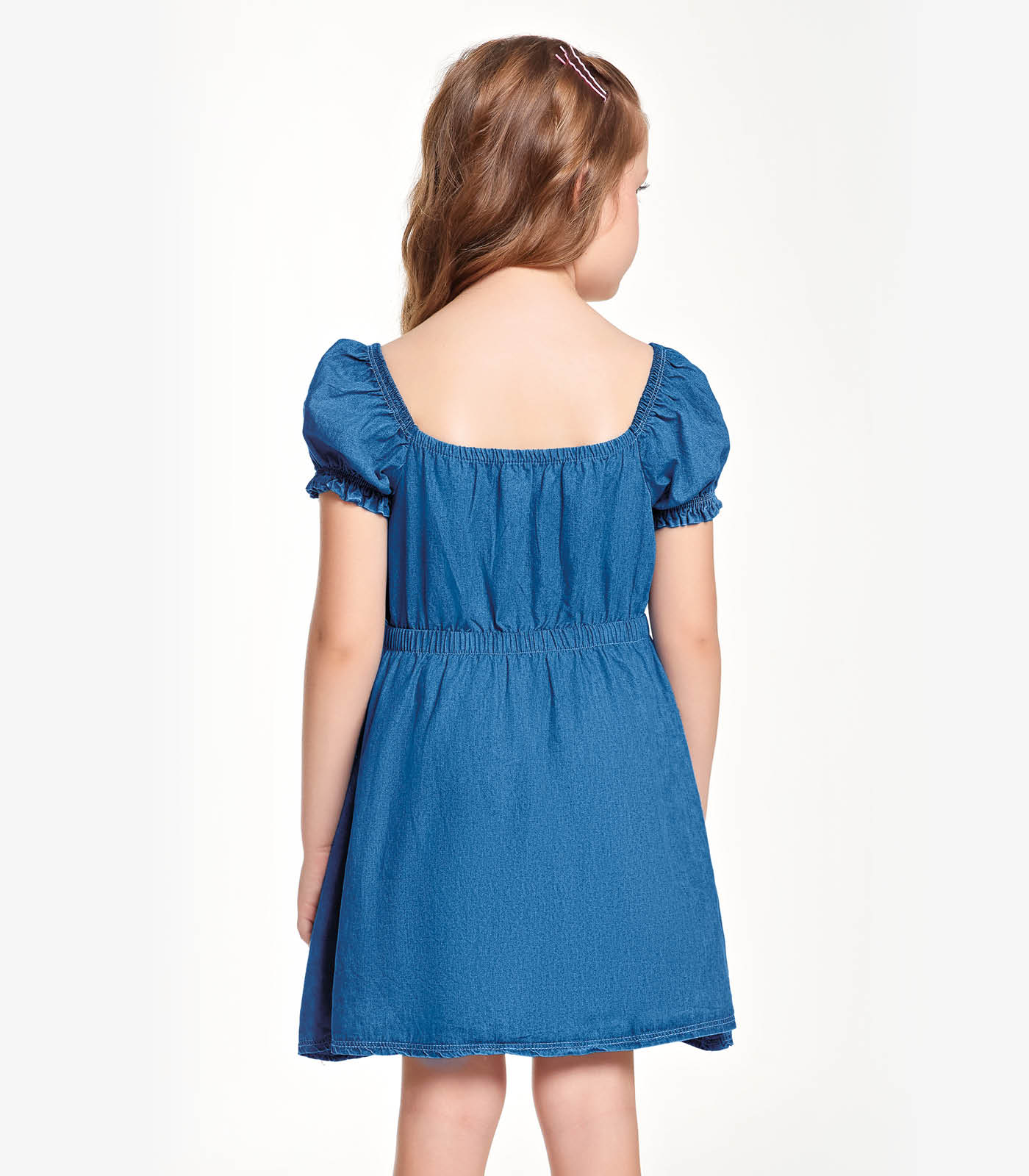 Vestido Jeans Infantil Trick Nick Menina Azul