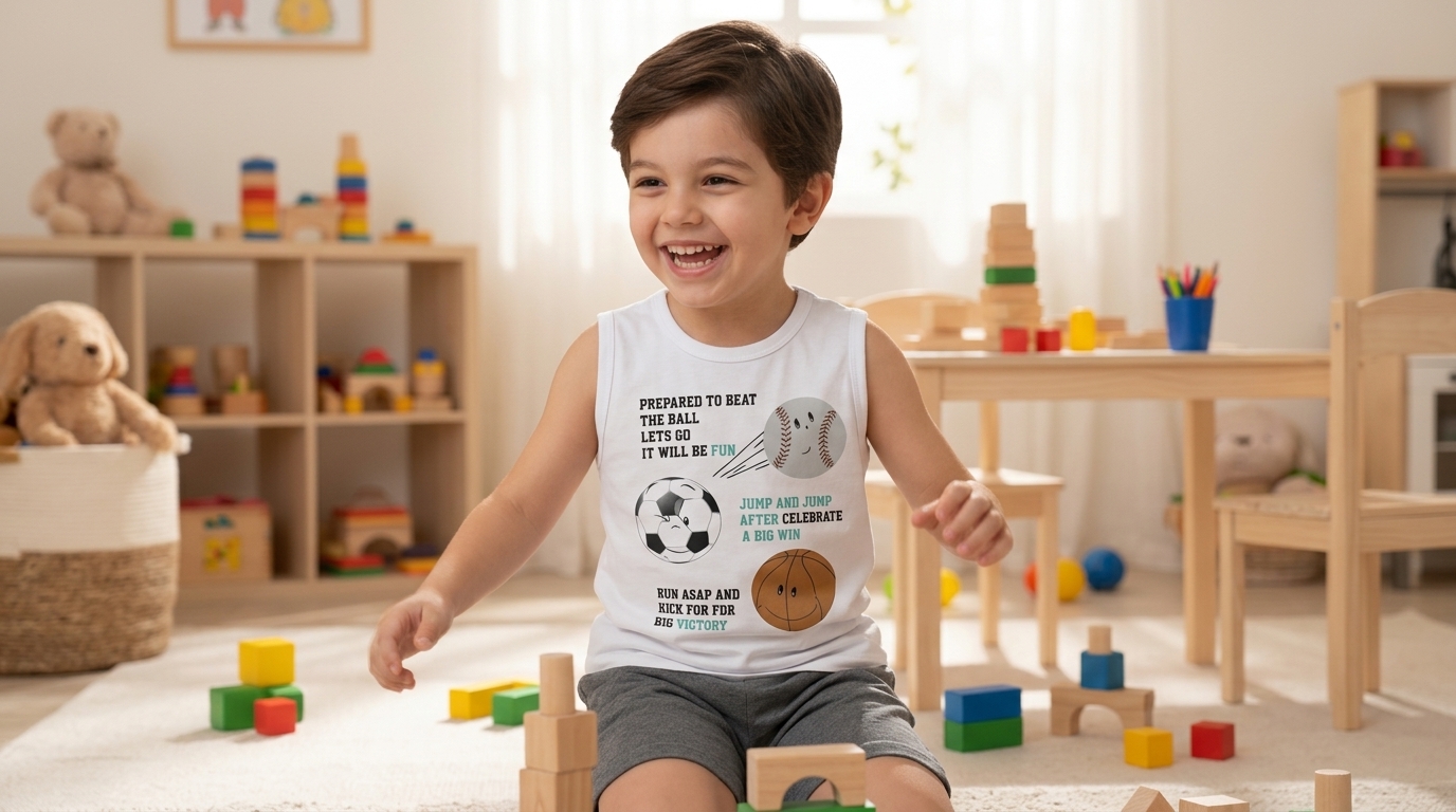 Conjunto Regata Infantil Menino Com Bermuda Moletinho Rovitex.