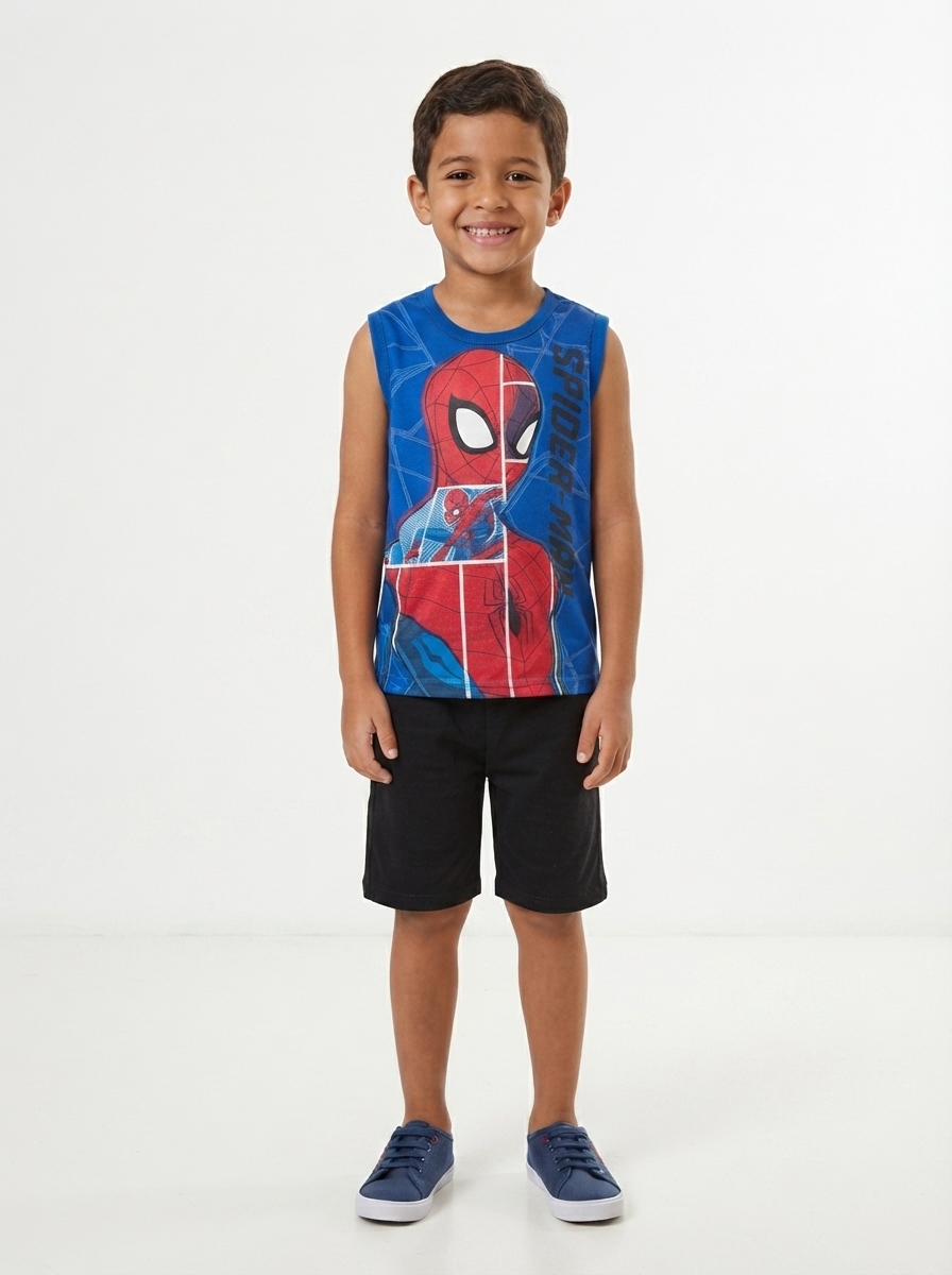 Conjunto Regata Homem  Aranha Brandili.