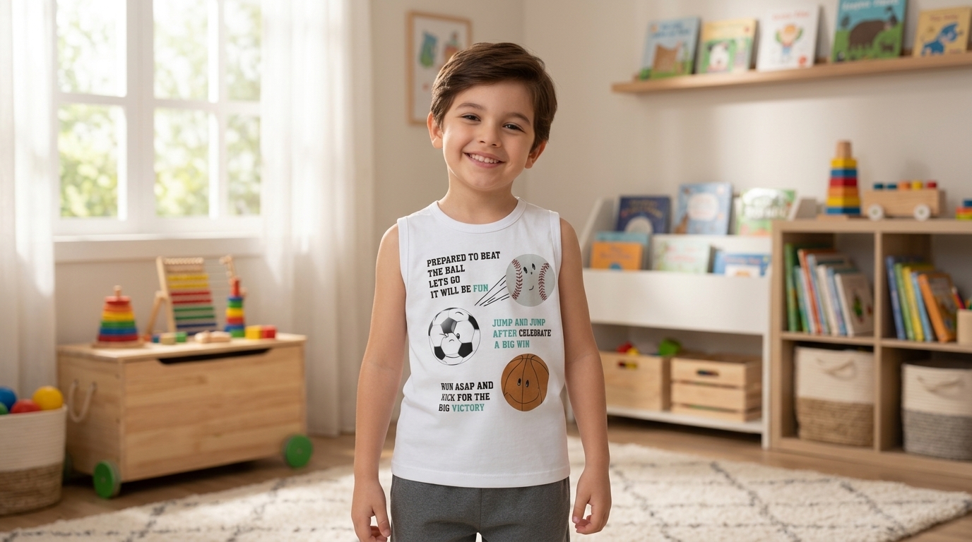 Conjunto Regata Infantil Menino Com Bermuda Moletinho Rovitex.