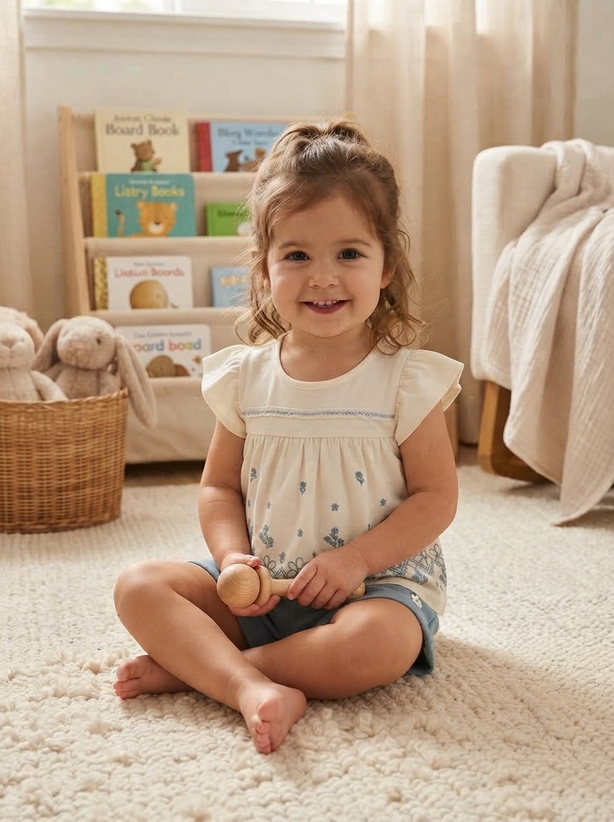 Conjunto Infantil Bata com Shorts Trick Nick