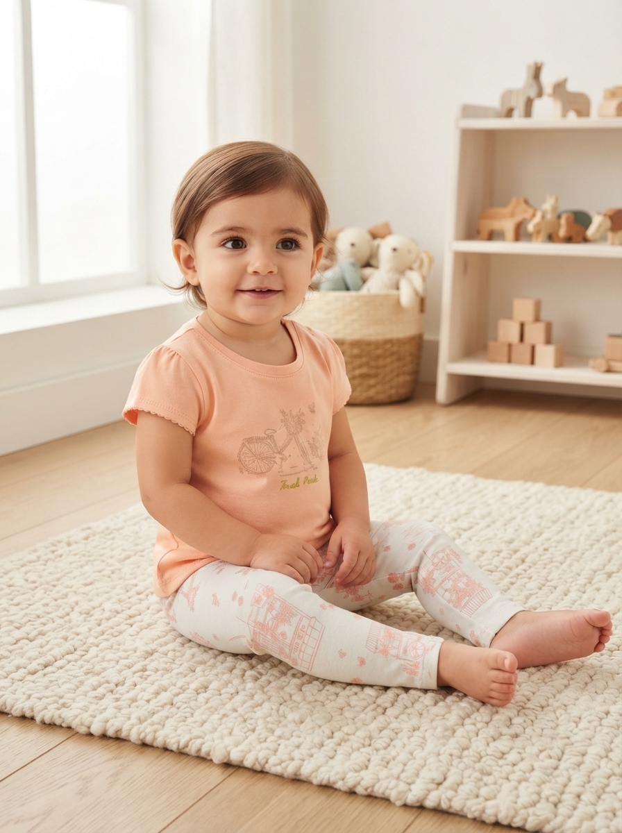 Conjunto Bebê Blusa com Legging Trick Nick