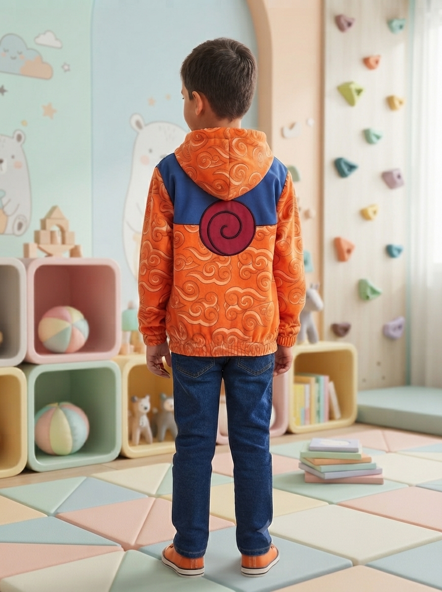 Jaqueta Casaco Microfibra Naruto Original Brandili.