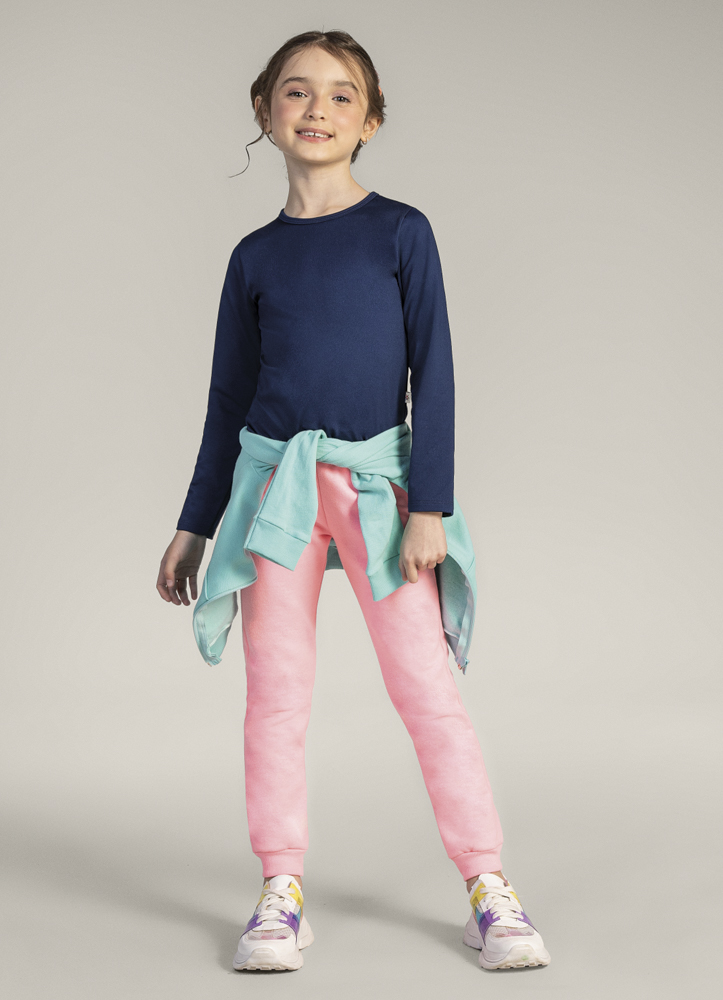 Camiseta Térmica Inverno Infantil Unissex Brandili
