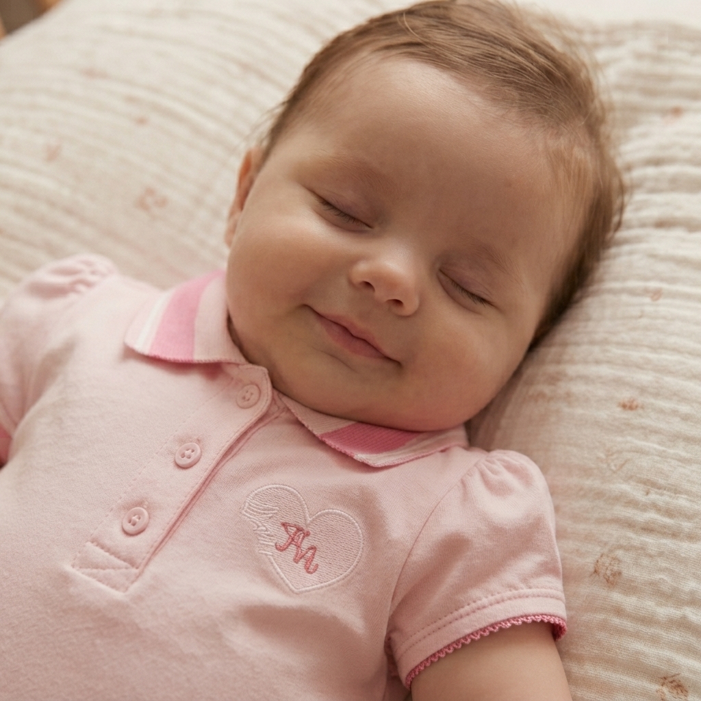 Vestido Bebê Menina Polo Trick Nick Rosa